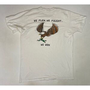 VINTAGE Operation Desert Storm We Won 1991 T-shirt Men Medium 90s Single Stitch